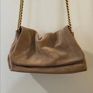 Tan Suede Bag